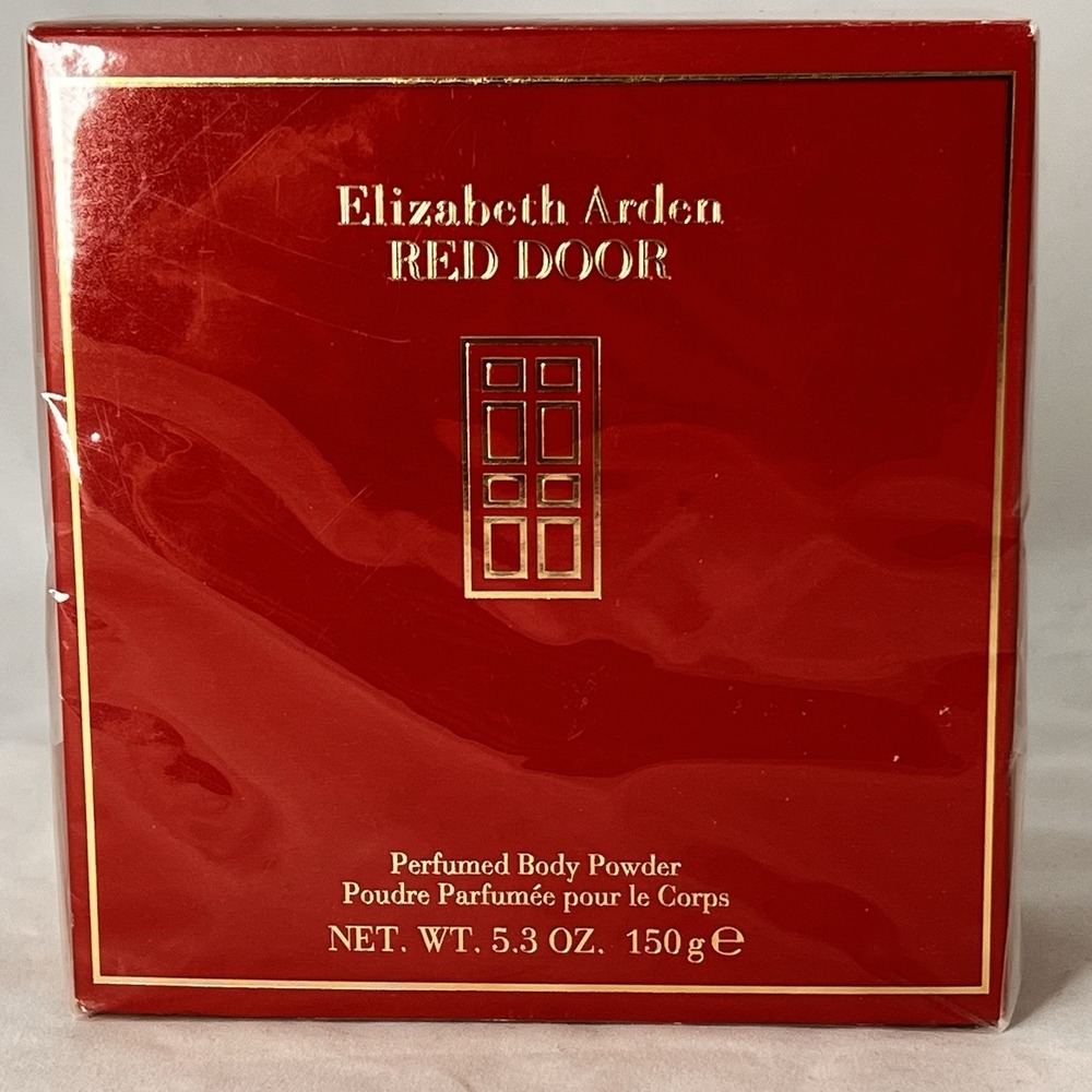 Elizabeth Arden Red Door Perfumed Body Powder 5.3 Oz Sealed Vintage Gift